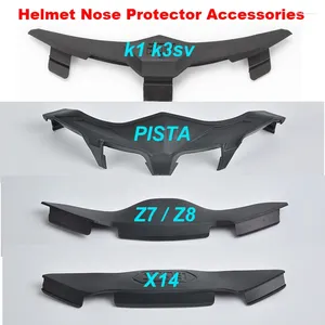 Motorhelmen Helm Neus Protector Fit Voor AGV K1 K3 SV SHOEI Z7X14 KYT ARAI Cascos Moto Viseira Capacete PISTA Basis Onderdelen
