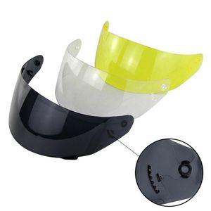 Casques de moto Visière de casque pour LS2 FF352 FF351 FF369 FF384 PC Pièces de bouclier de lentille Anti-UV Moto Full Face LensMotorcycle