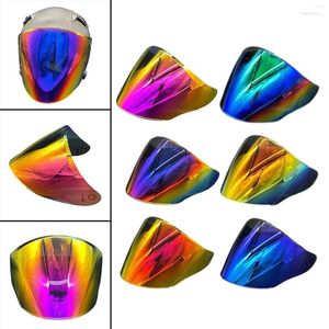 Cascos de motocicleta Visor de casco Lente Anti UV Suministros Reemplazo de piezas de protección facial Se adapta a Kyt GP08 Alto rendimiento