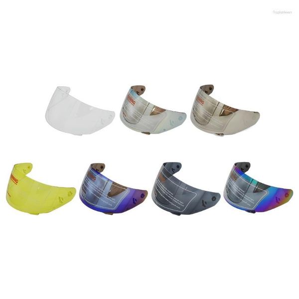 Casques de moto casque visière lentille pare-brise remplacement bouclier plein visage utilisé pour FF352 802 351 369 384