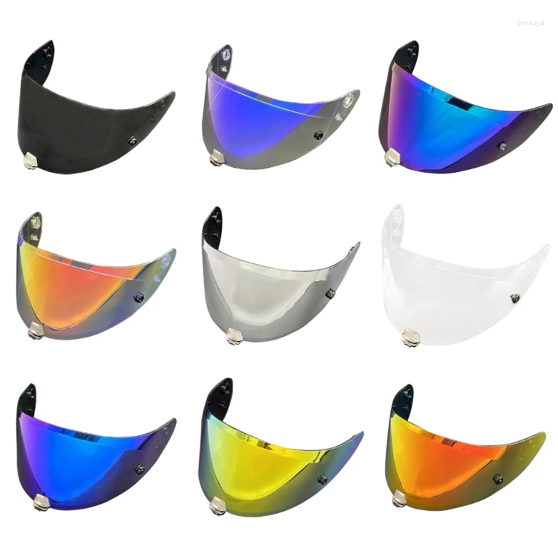 Capacetes de motocicleta viseiras de capacete para Rpha11 Rpha70 motocicletas lente protetor facial multi cor