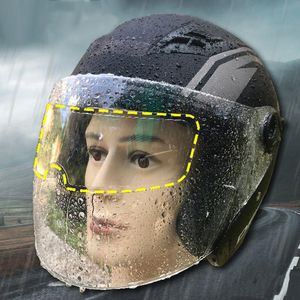 Casques de moto Casque Résistant à l'eau Anti-pluie Anti-buée Film Lentille Autocollants Q9QDMotorcycle