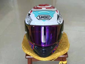 Motorfietshelmen hoogwaardige ABS Shoei X-Fourteen Power Button Personality Helmet Four Seasons Men and Women Full