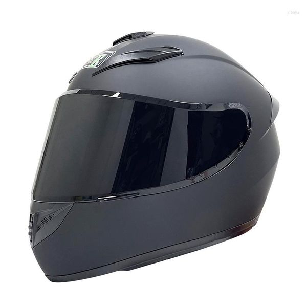 Casques de moto Casque de moto Moto Bike de haute qualité pour adultes hommes Femmes Personnalité Motocross Unisexe Spring Automne