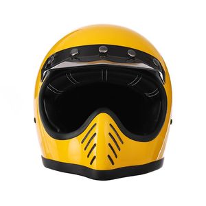 Casques de moto Japan Korea Off Road Scorpion Hopper Vintage Retro Motocross Racing Full Face Casque Casque Riding Cascomotorc