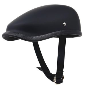 Motorhelmen Japanse Stijl Retro Helm Licht Gewicht Glasvezel Motor 650G Alleen Baretten Voor Volwassenen Rider2469