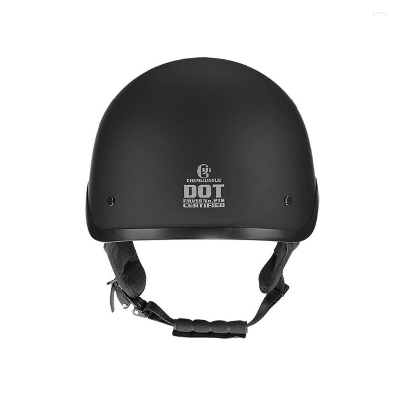 Motorhelmen JYT Vintage Cruiser Helm Japan Korea Stijl Motor Scooter Rijden Jet Casque Retro Hoge Kwaliteit Half Gezicht