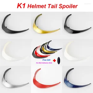 Casques de moto K1 casque queue spoiler ornement Casco Moto accessoires d'origine non applicable à la taille S