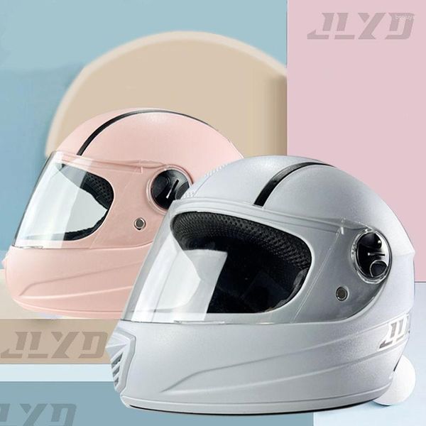 Cascos de motocicleta Último DOT Aprobado Seguridad Modular Cara completa Carreras Invierno Cálido Visor doble Casco Moto Deportes