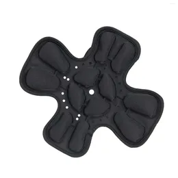 Cascos de motocicleta Liner Pad Insertar reemplazo 4 absorbentes transpirable a prueba de golpes suave y resistente al desgaste