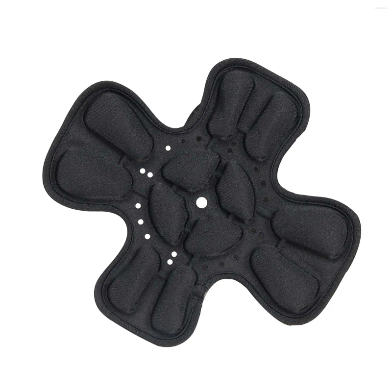 Cascos de motocicleta Liner Pad Insertar reemplazo 4 absorbentes transpirable a prueba de golpes suave y resistente al desgaste