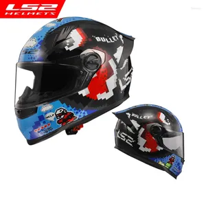 Casques de moto LS2 Casque d'origine Full Face Casque Big Tail Wing Capacete FF300 CASCOS PARA MOTO RACING MOTOBIKE