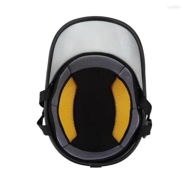 Casques de moto hommes casque de moto extérieur Portable sangle réglable couvre-chef cyclisme Scooter tête protecteur confortable verrouillage