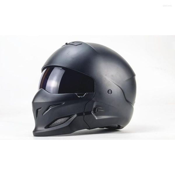 Casques de moto hommes multi-usages casque d'équitation Scorpion rétro résistance aux Uv forte Absorption visage ouvert équipement de voiture