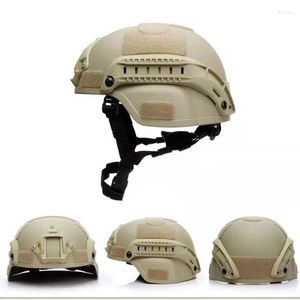 Casques de moto Casque militaire Fast Mich2000 MH Tactical Outdoor Painball CS SWAT Riding Protect Équipement