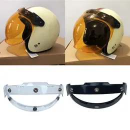 Motorhelmen motorfietsen zwart UV-adapter opklapbare basisbevestiging voor 3-snaps bubble schild vizier gezichtsmasker helmaccessoires