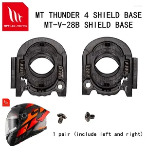 Casques de moto MT Pièces de casque THUNDER 4 Support de base de bouclier MT-V-28B 1 paire
