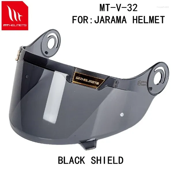 Casques de moto Bouclier MT-V-32 pour casque MT JARAMA Accessoires d'origine Pièces de rechange Visière