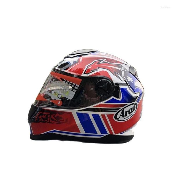 Cascos de moto NO.27 Casco con visera interior para hombres y mujeres cara completa Modular doble lente Casco Capacete