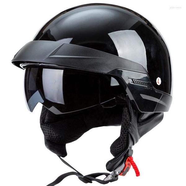 Casques de moto Casque de croiseur de style nord-américain approuvé par le DOT Multi Functions ZR-816 Bike