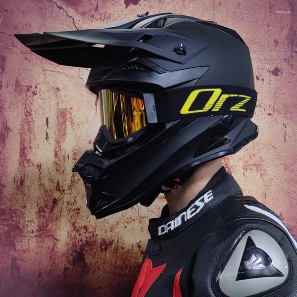 Celmets de motocicleta Bicicleta de casco todoterreno Downhill Am DH Capaceto de bicicleta de montaña Casco Motocross