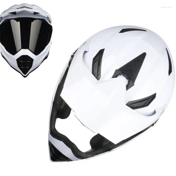 Cascos de motocicleta Off-Road Hombres y mujeres Casco de motocross Cara completa Downhill Casque Moto Cross Enfant Capacete DOT CE