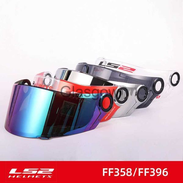 Casques de moto Visière de casque de moto d'origine LS2 ff358 adaptée au casque LS2 FF396 FF392 lentille viseira transparente x0731