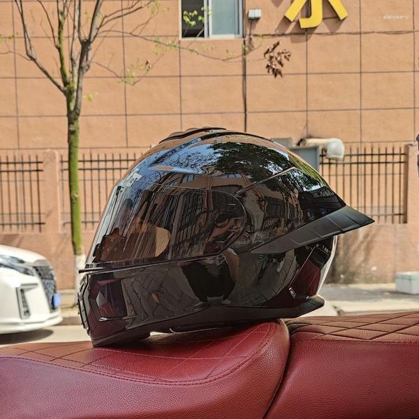 Casques de moto Orz Casque Toit Casco Moto Accessoires Intégraux Pulsar NS 200 Chine Continentale Unisexe Full Face Dot