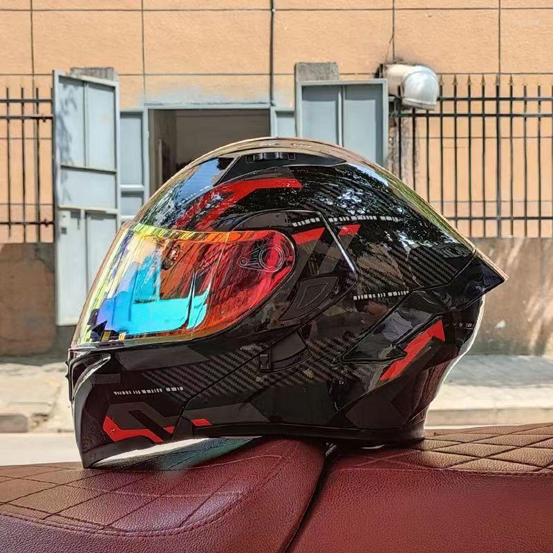 オートバイヘルメットOrz Flip Up Helmetダブルレンズフルフェイス高品質のドット承認済みMoto Cascos Motociclistas Capacete