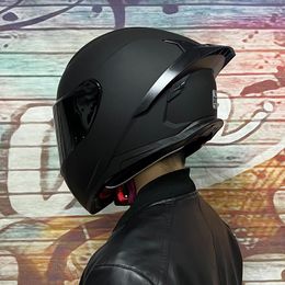 Celmets de motocicleta Orz Full Full Casbing Racing Dot Motocross Off Road Casco Moto Motociclista