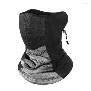 Motorhelmen Outdoor Skiën Face Cover Met PM2.5 Filter Fleece Thermische Warmer Winddicht Ademend Voor Mannen Vrouwen