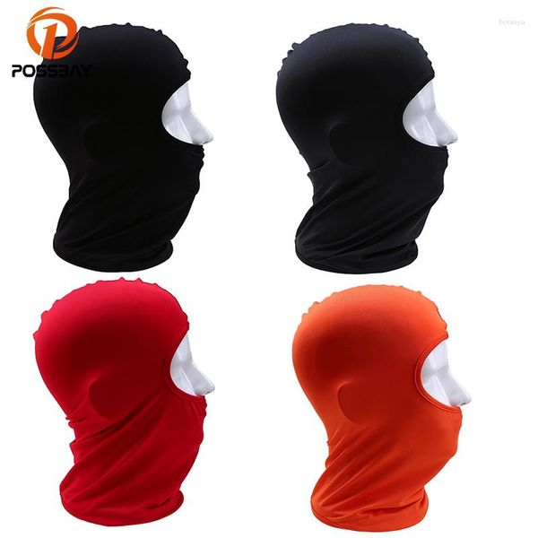 Cascos de motocicleta Possbay Unisex para hombre Sombreros de invierno Balaclava Cuello Calentador Bicicleta Gorros Cap Mascarilla para mujeres Sombrero Cálido Bonnet Mujer