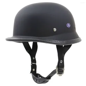 Casques de moto Rétro Vintage Casque Street Riding Casco WWII Style allemand Helm Casque Moto De Capacete Cadeau pour hommes femmes DOT ECE