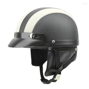 Cascos de motocicleta para montar, transpirables, resistentes a los impactos, para ciclismo, para montar a caballo, con Protector auditivo para exteriores