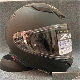 Motorfiets helmen ringf face helm schoenei z8 muurschildering tc10 rijden motorcross racemotobike helmatmatte zwarte druppel levering mobiele telefoons dhrr6