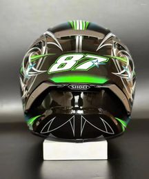 Cascos de motocicleta zapato-x14 verde Yanagaw motocicleta capaceto motocross equipamento