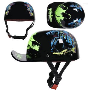 Motorhelmen Zomer Baseball Cap Helm Elektrische fiets Half ABS Hoge kwaliteit Mode Cool Noodzakelijke veiligheid