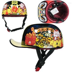 Cascos de motocicleta Gorra de béisbol de verano Casco Scooter para niños Bicicleta eléctrica ABS Medio M-XL