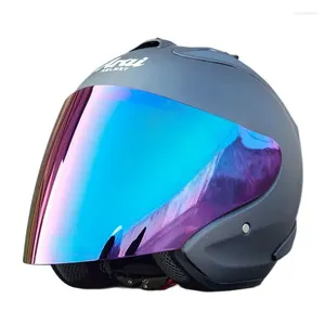 Cascos de motocicleta SZ-Ram4 Mate Gris Medio Casco Racing ECE Aprobado Casco Casque Temporada de verano Mujeres y hombres