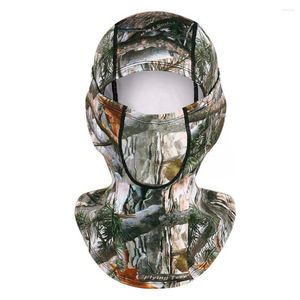 Motorfietshelmen Tactische camouflage Balaclava Volledig gezicht Masker Wargame CP Militaire hoed Hunting Bicycle Cycling Army Multicam Bandana Neck