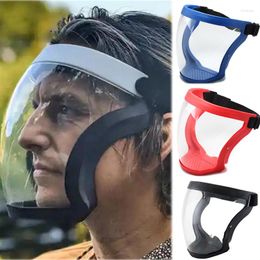 Casques de moto Masque de sécurité transparent Coupe-vent Anti-buée Maskface Lunettes de protection Cuisine Protection Anti-éclaboussures