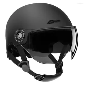 Motorhelmen Vintage Klassieke Helm Retro Scooter Half Heren Dames Ultralight Fietsen MTB Fietsaccessoires