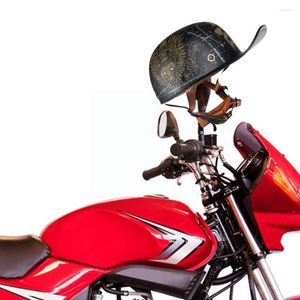 Motorfiets helmen vintage helm retro motorbike moto riding racing casco unisex biker casque half scooter e5y3