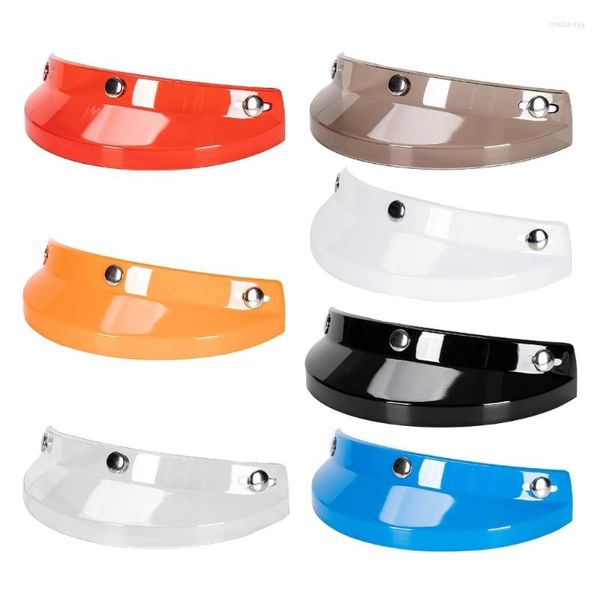 Casques de moto Étanche Flip Up Visor Universal 20x10x5.2cm 3 Snap-Button Anti-UV Wind Shield Motos Casque B36B