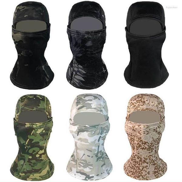 Casques de moto hiver polaire tactique militaire cagoule chasse en plein air cyclisme randonnée ski écharpe snowboard masque facial coupe-vent hommes