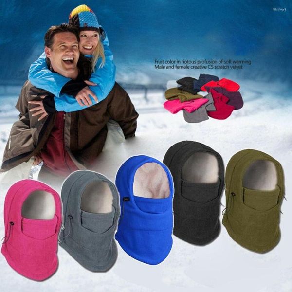 Cascos de motocicleta Máscara más cálida de invierno Ciclismo Esquí Protección facial Kood Bufanda Deportes al aire libre Viento Térmico Pasamontañas de lana