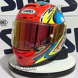 Casques de moto X14 Casque intégral Rouge Kato Daijiro TC-1 Motocross Racing Moto Riding