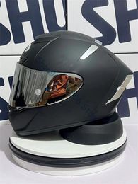 Cascos de moto X14 Casco X-Catorce Mate Negro Full Face Racing Casco De MotocicleMotorcycle