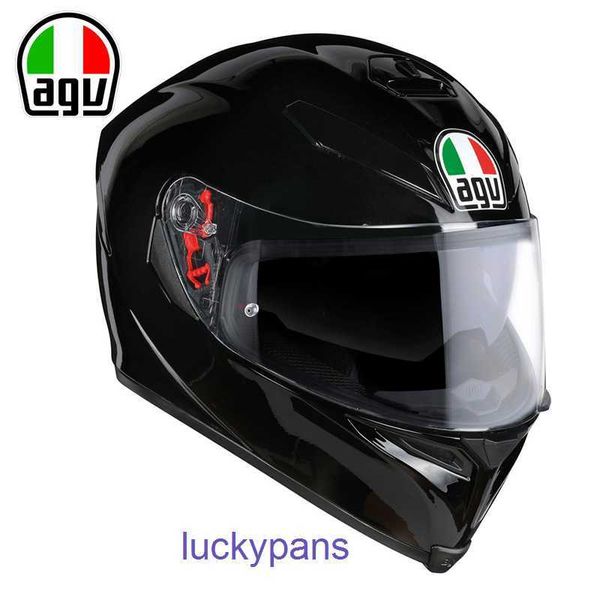 Casque de moto AGV de course d'italie, K5 S Mist K1, sécurité d'été, Double lentille complète, course 2 VS2G