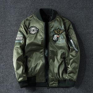 Motorjas Army Air Force Fly Pilot Jacket Military Airborne Flight Tactical Heren tweezijdige slijtage Bomberjack 240309